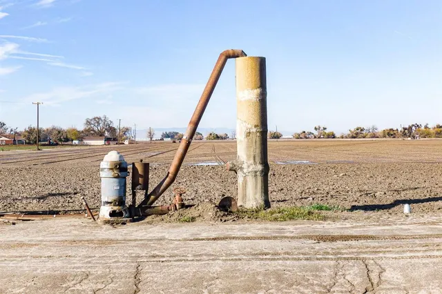 a view of a ocean with a nearby beach