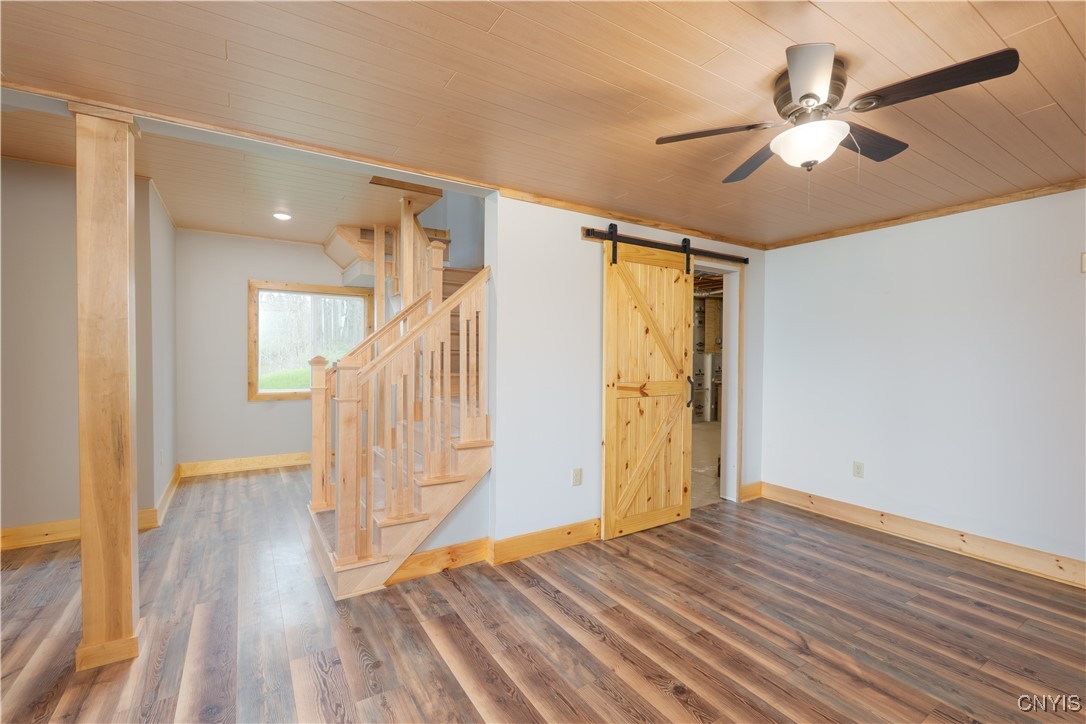 5689 Holmes Hill Road Conesus, NY 14435 - Photo 24 of 45 Stairs to the finished Basement