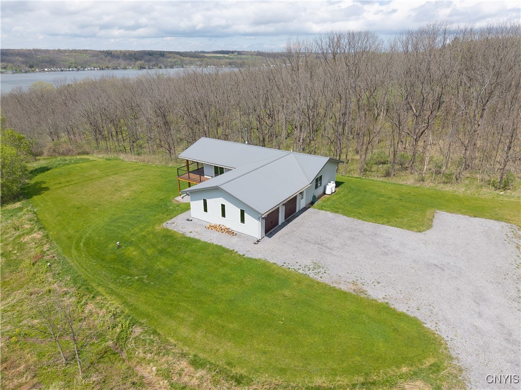 5689 Holmes Hill Road Conesus, NY 14435 - Photo 44 of 45 wide driveway, with room for multiple cars