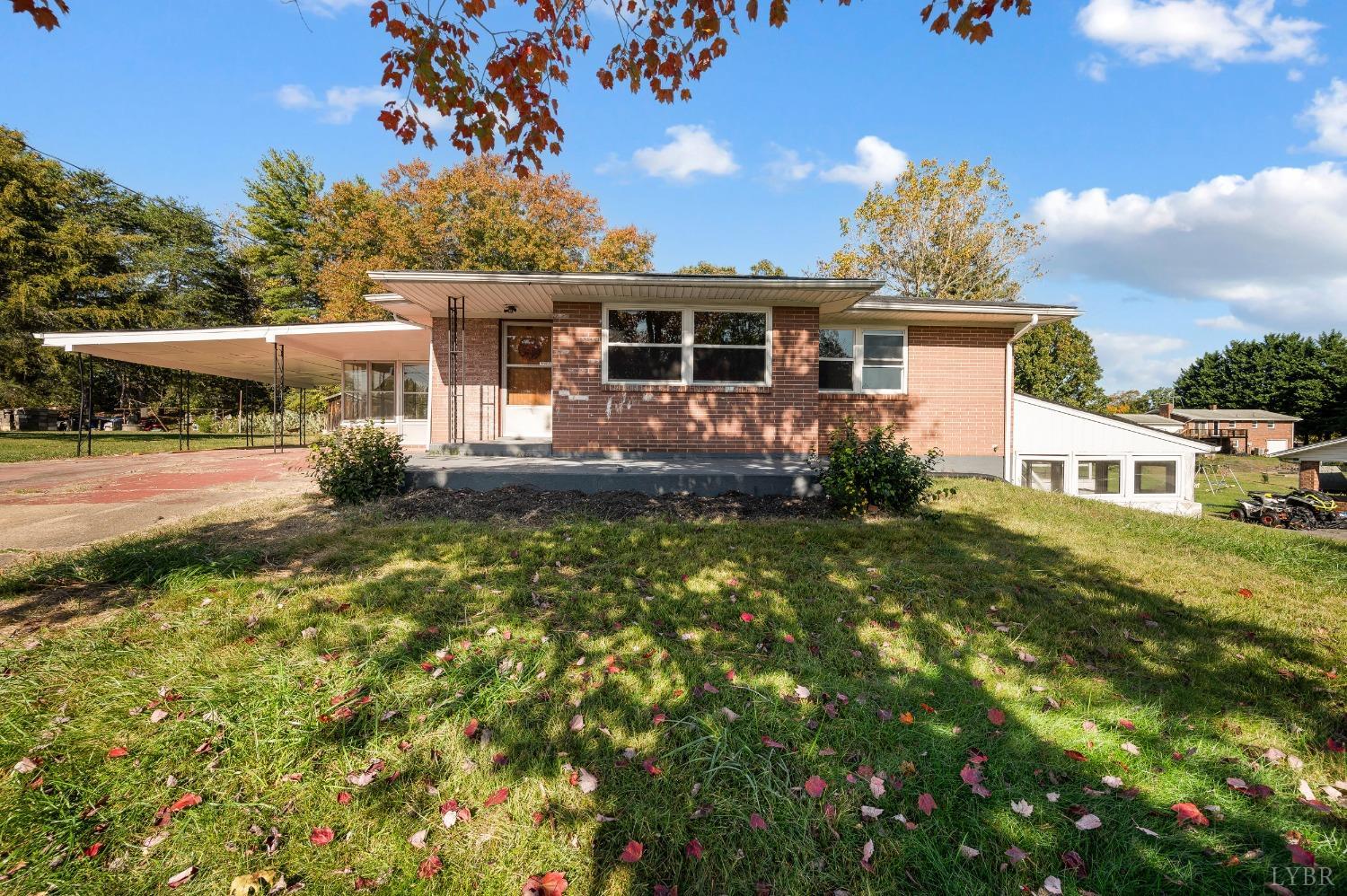 109 Hillside Road Hurt, VA 24563 - Photo 29 of 42 a front view of a house with a yard