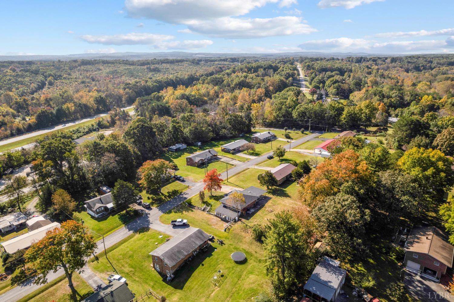 109 Hillside Road Hurt, VA 24563 - Photo 39 of 42 an aerial view of residential houses with outdoor space