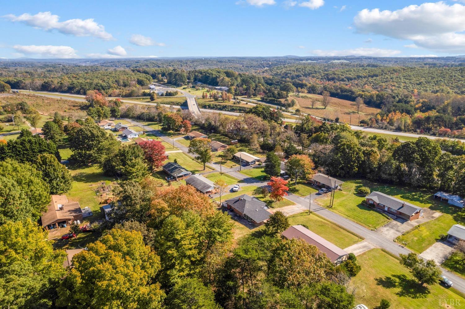 109 Hillside Road Hurt, VA 24563 - Photo 41 of 42 an aerial view of residential houses with outdoor space