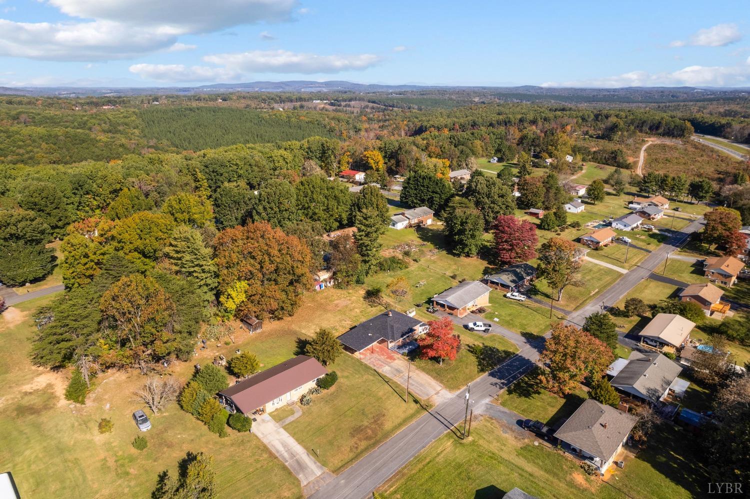 109 Hillside Road Hurt, VA 24563 - Photo 42 of 42 an aerial view of residential building with parking space