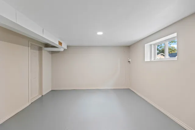 a view of room with window