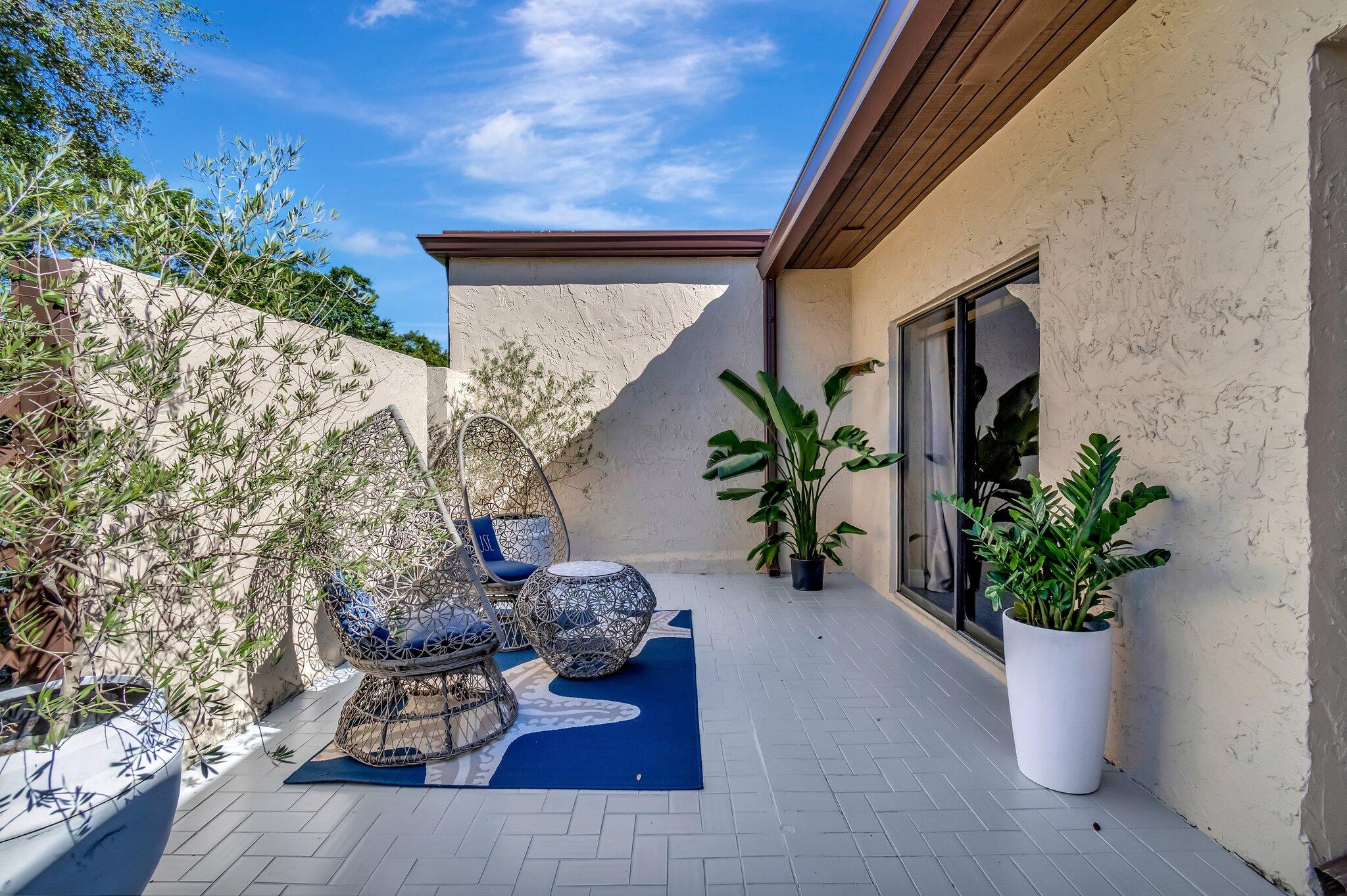 21886 Cypress Circle, Unit 33B Boca Raton, FL 33433 - Photo 20 of 59 guest bedroom patio
