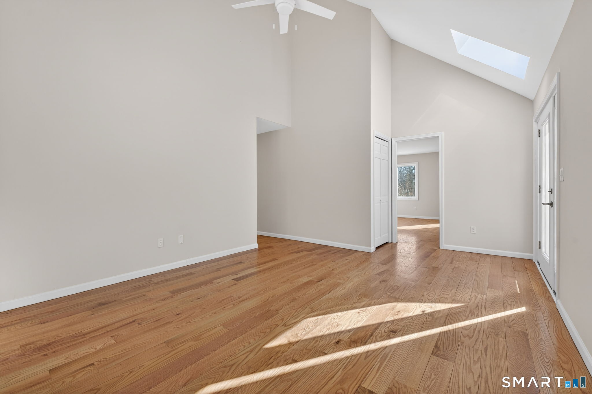 44 Chamberlain Hill Road Middletown, CT 06457 - Photo 37 of 40 a view of a room with wooden floor and white walls