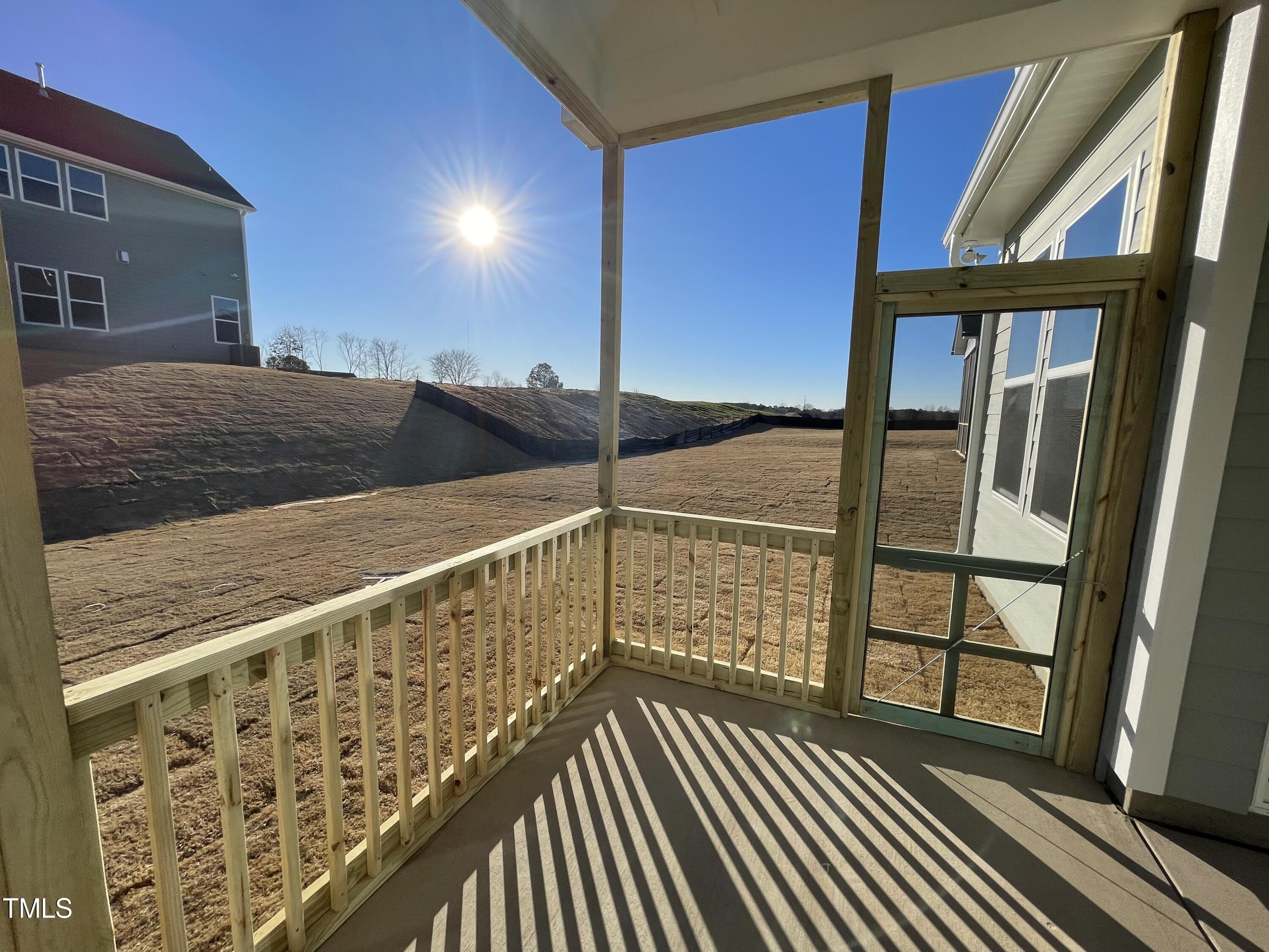 548 Marthas View Way Wake Forest, NC 27587 - Photo 40 of 44 a view of balcony with wooden floor