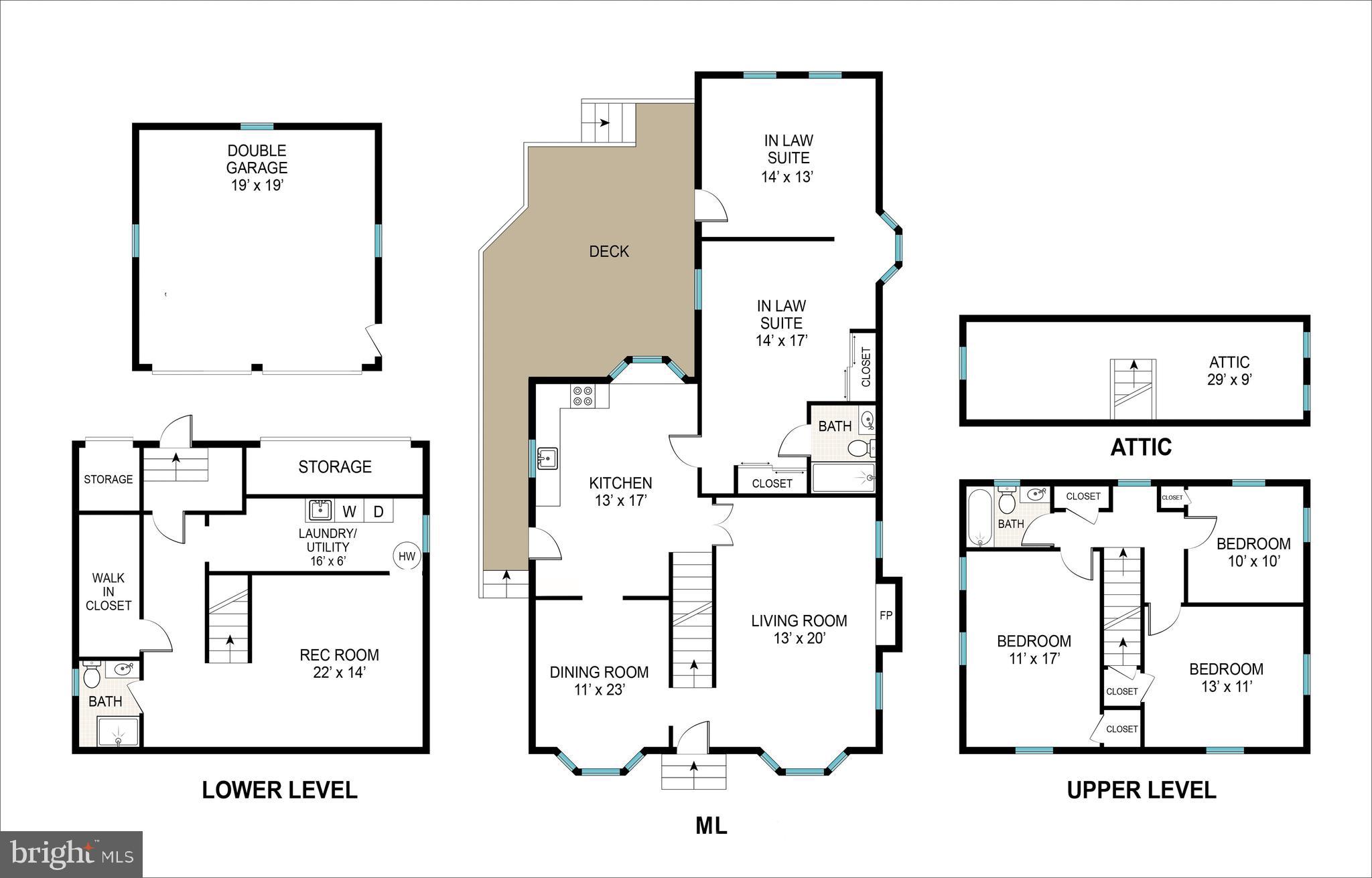 1805 Frederick Road Catonsville, MD 21228 - Photo 48 of 48 Floor plan