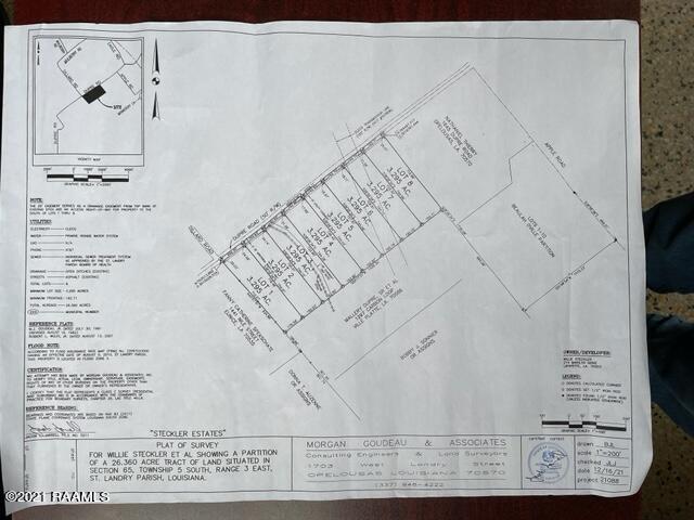 Lot 7 Dupre Road Opelousas, LA 70570 - Photo 1 of 1 Full plat