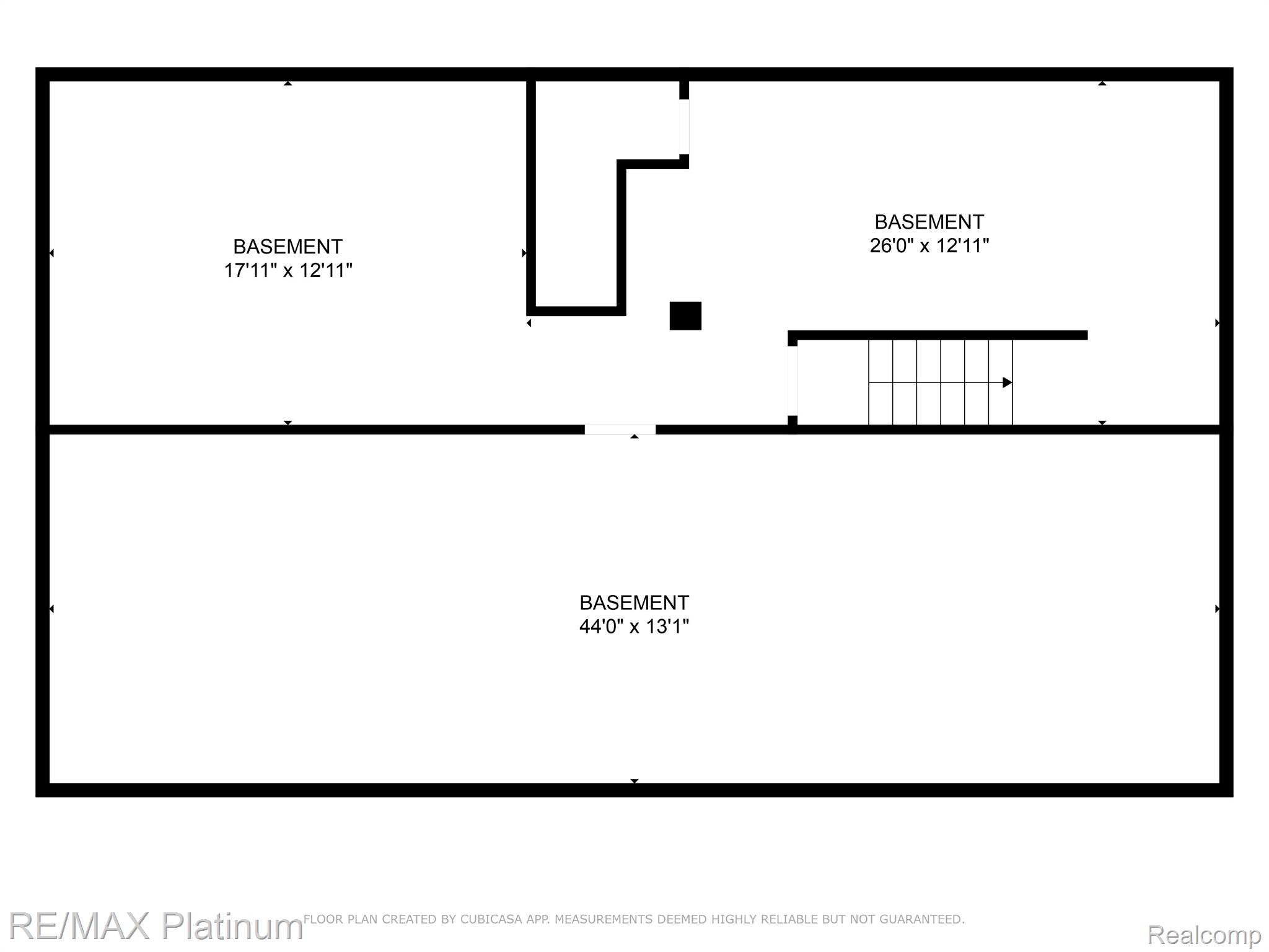 2606 Sexton Road Howell, MI 48843 - Photo 42 of 43 Basement Floor Plan.