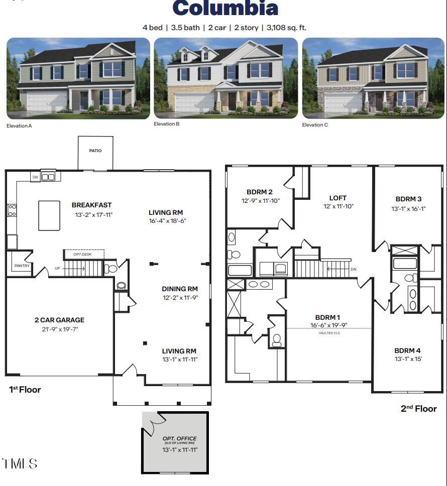 68 Spring Bloom Road Angier, NC 27501 - Photo 2 of 40 Columbia MLS