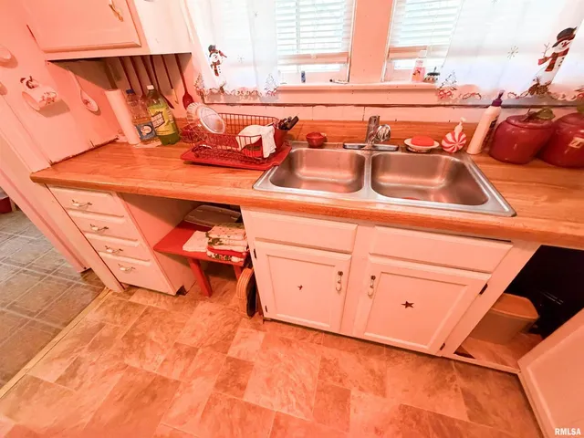 a view of a room with rack and stairs