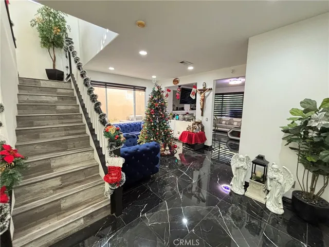 a room with storage and utility