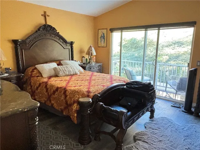 a view of a lake from a balcony