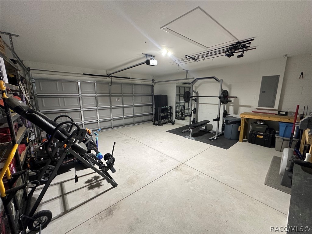 8434 North Vardon Road Citrus Springs, FL 34434 - Photo 22 of 29 Huge garage