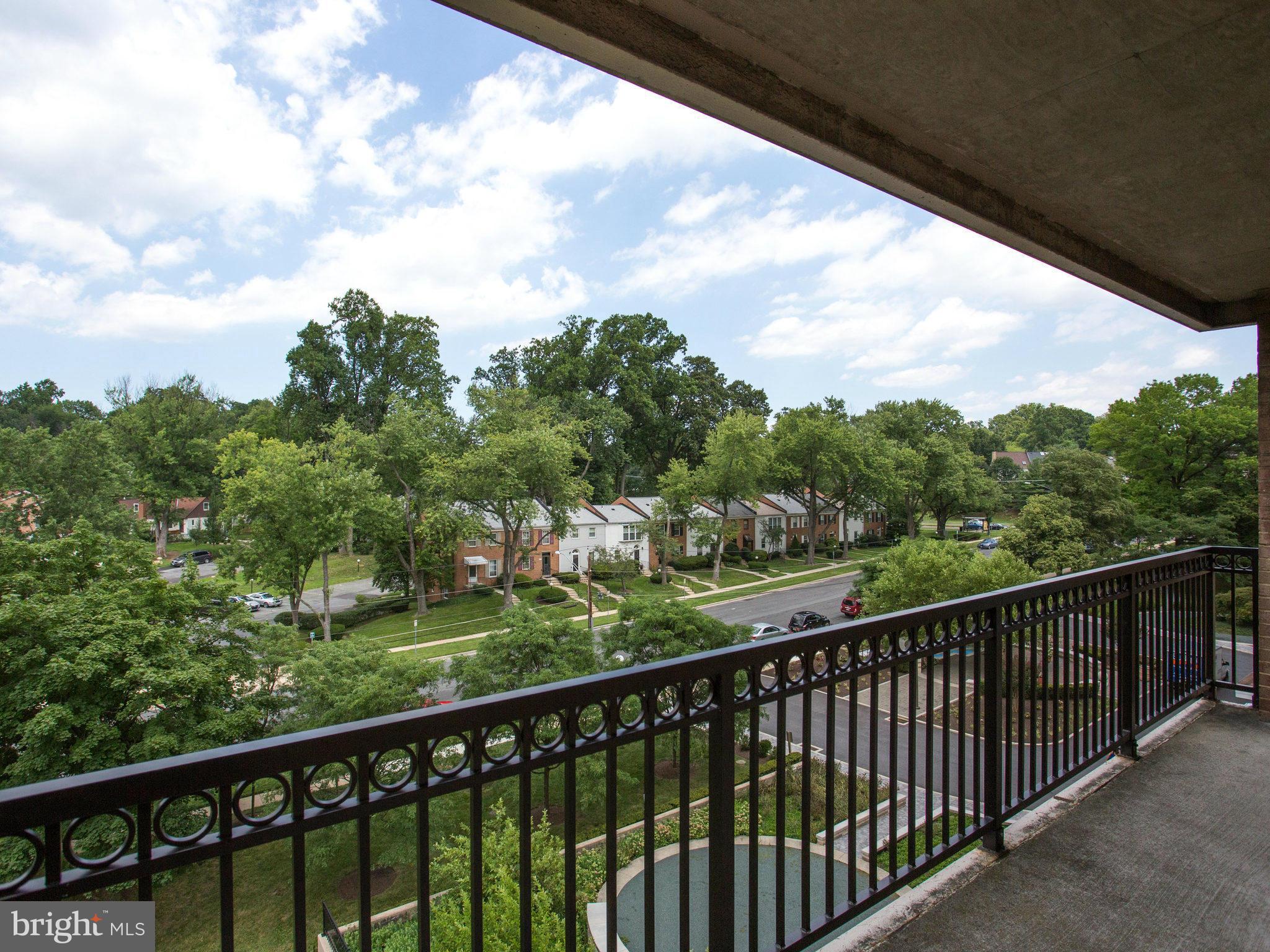 1900 Lyttonsville Road, Unit 706 Silver Spring, MD 20910 - Photo 15 of 19 View from Balcony