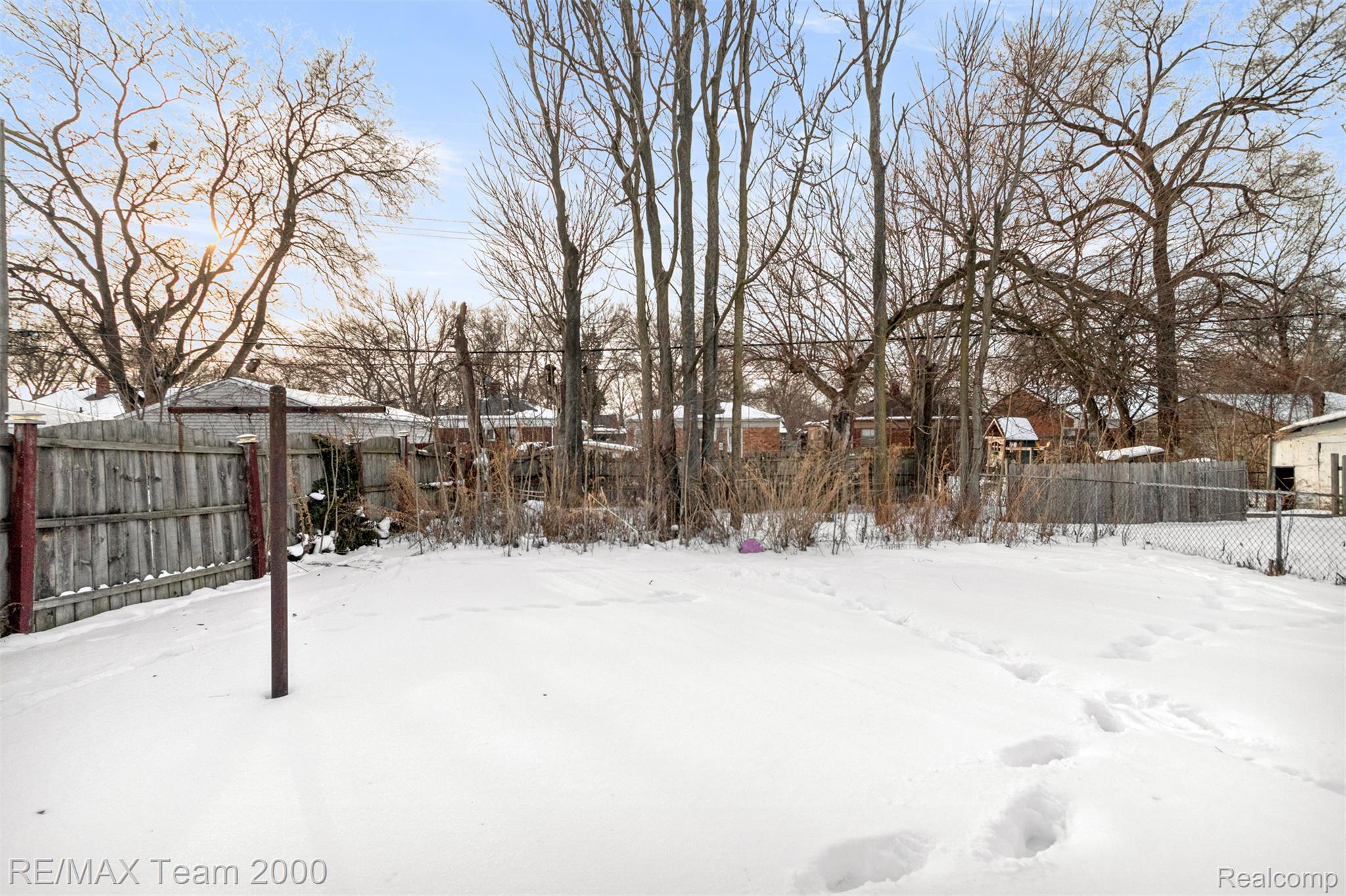 20295 Huntington Road Detroit, MI 48219 - Photo 41 of 43 View of yard covered in snow