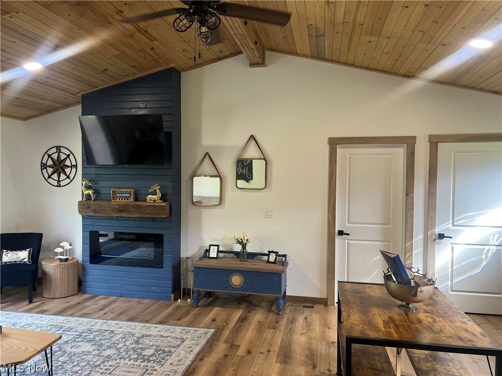 5187 Frost Road Coolville, OH 45723 - Photo 6 of 10 cozy fireplace