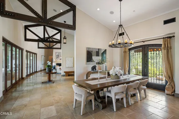 a view of a livingroom with furniture and window