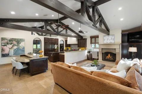 a view of a workspace with furniture