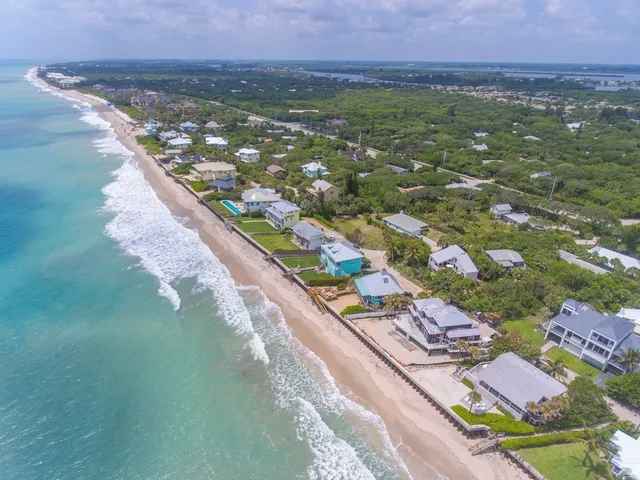 a view of a lake with a city