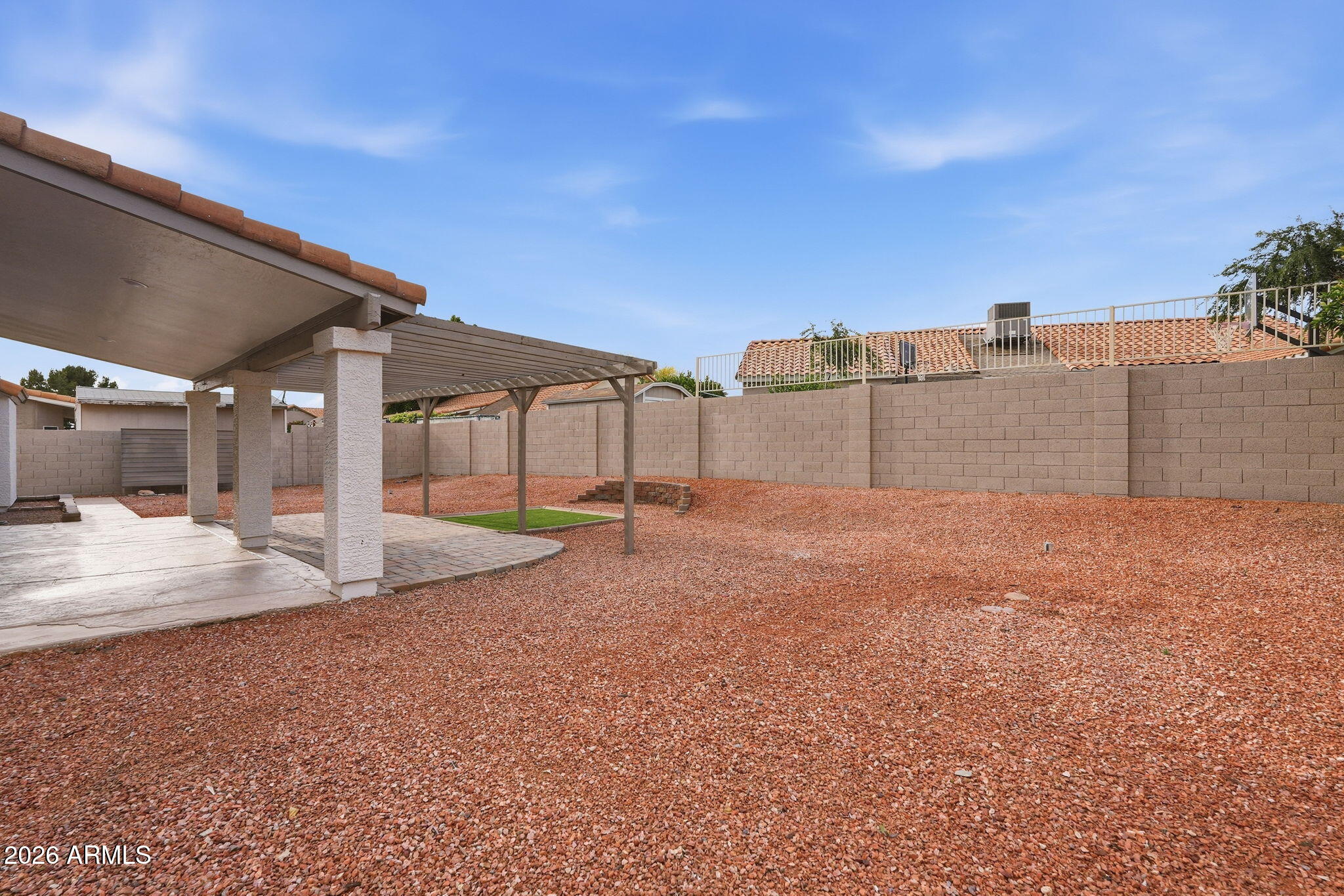 7756 West Hearn Road Peoria, AZ 85381 - Photo 40 of 41 a view of a backyard