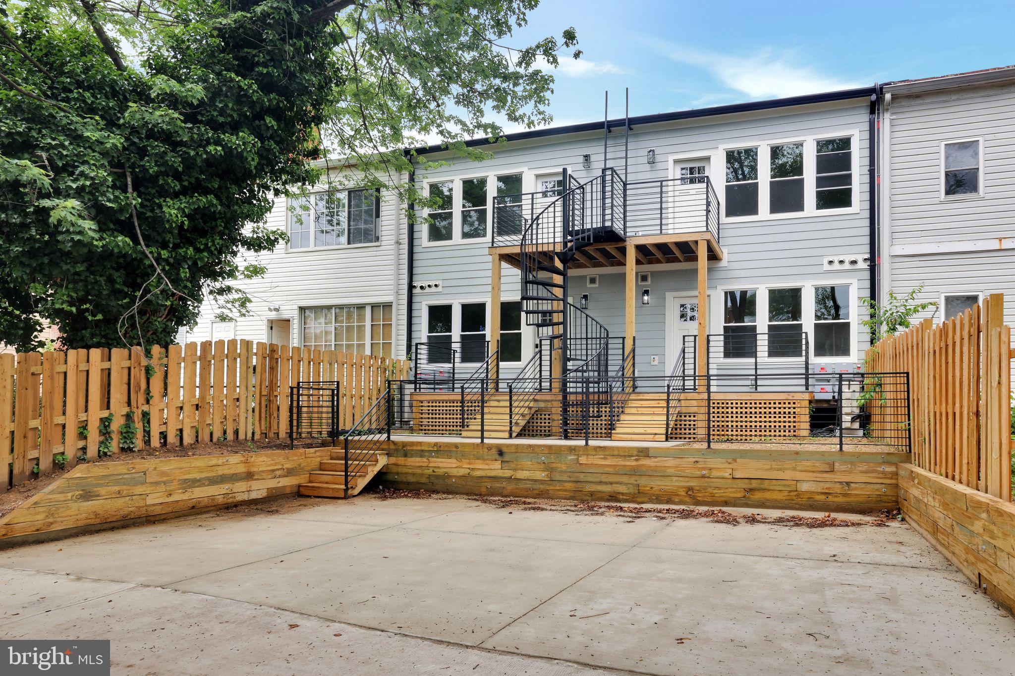 4019 9th Street Northeast, Unit 1 Washington, DC 20017 - Photo 26 of 27 front view of a house with a outdoor space