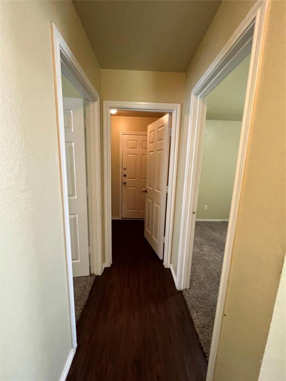 3001 Caleb Drive Austin, TX 78725 - Photo 10 of 16 a view of a bathroom from a hallway