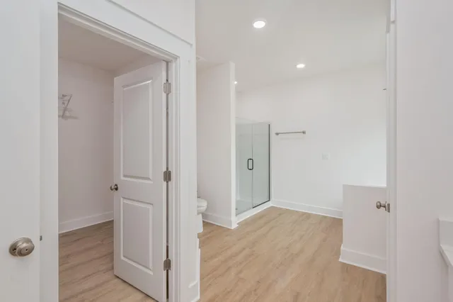 wooden floor in an empty room