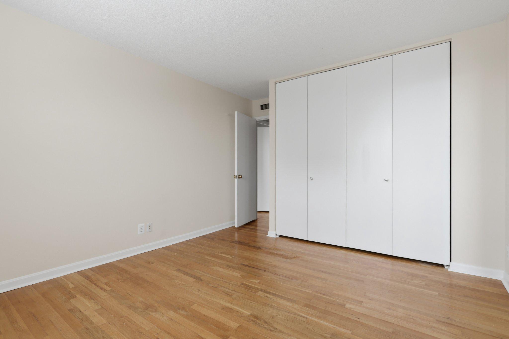 1101 St Paul Street, Unit 1212 Baltimore, MD 21202 - Photo 26 of 36 Bedroom 2 with large closet.