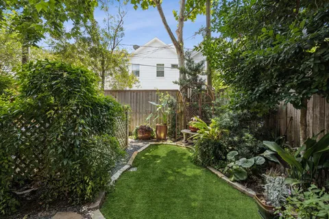 a view of outdoor space and deck