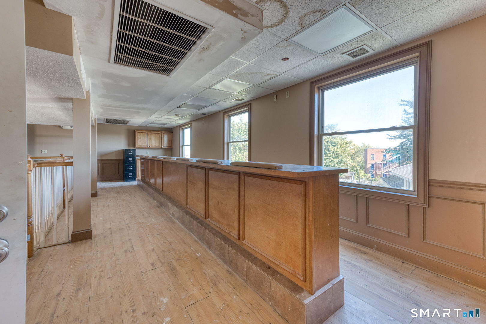 2404 Main Street Hartford, CT 06120 - Photo 25 of 37 a view of a kitchen with wooden floor and a window