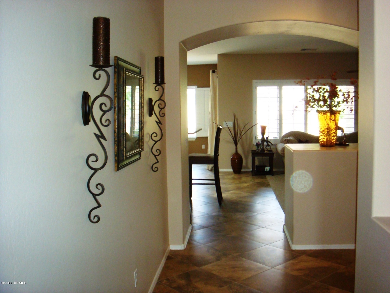 View from the entryway