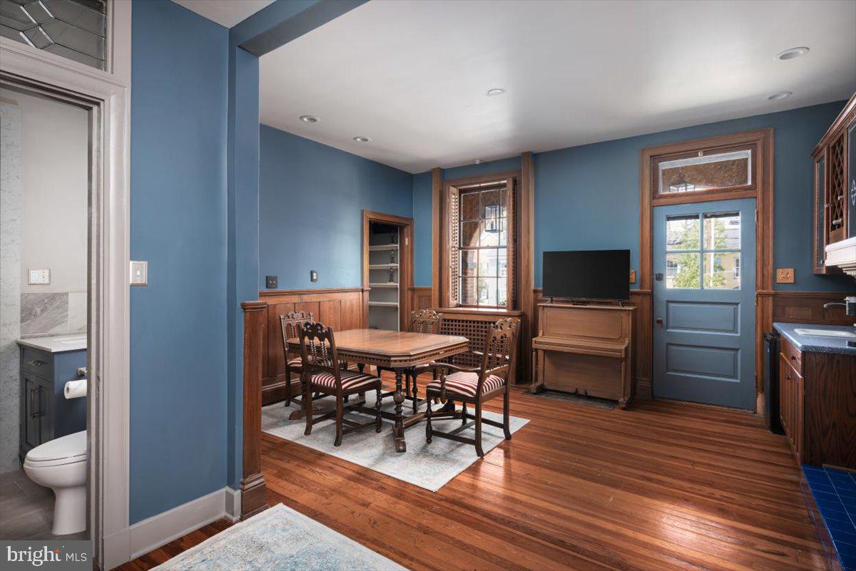 202 South Washington Street Winchester, VA 22601 - Photo 30 of 71 a view of a dining room with furniture and wooden floor