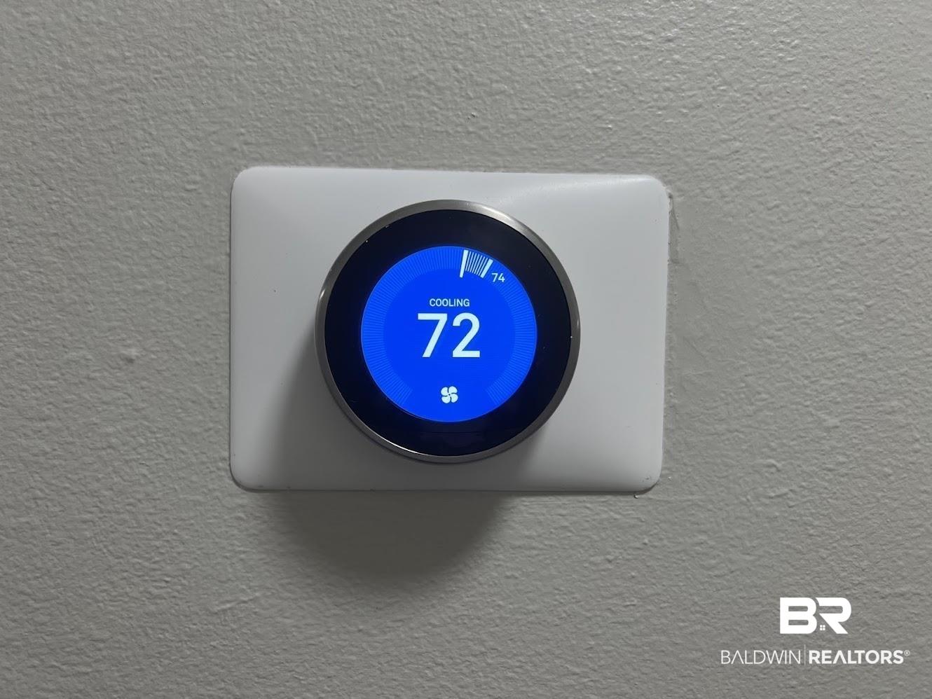 266 Ridgewood Drive Daphne, AL 36526 - Photo 27 of 34 Smart thermostat with a digital display and temperature control