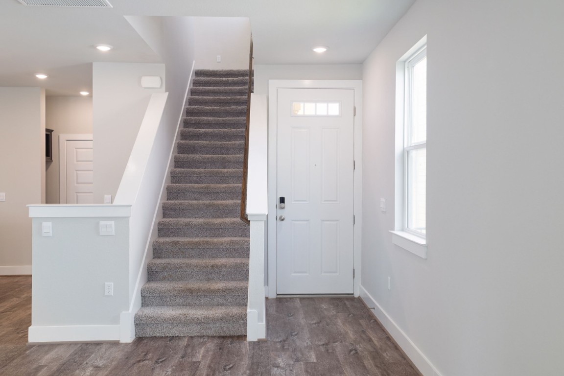 7607 Eckington Street, Unit 235 Austin, TX 78744 - Photo 13 of 37 a view of an entryway with stairs