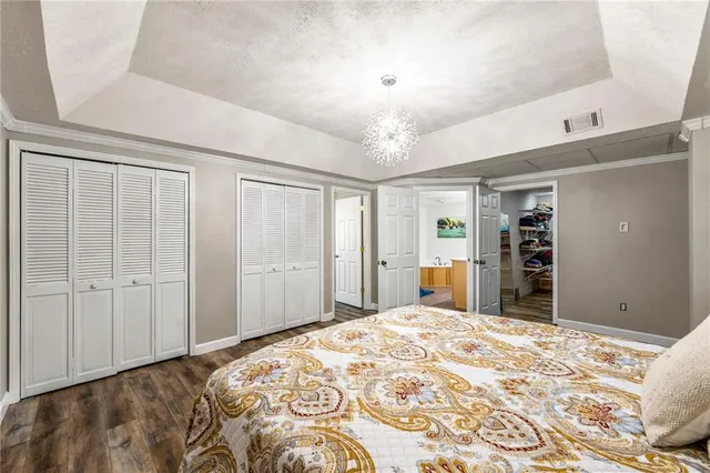 a view of an ocean with city