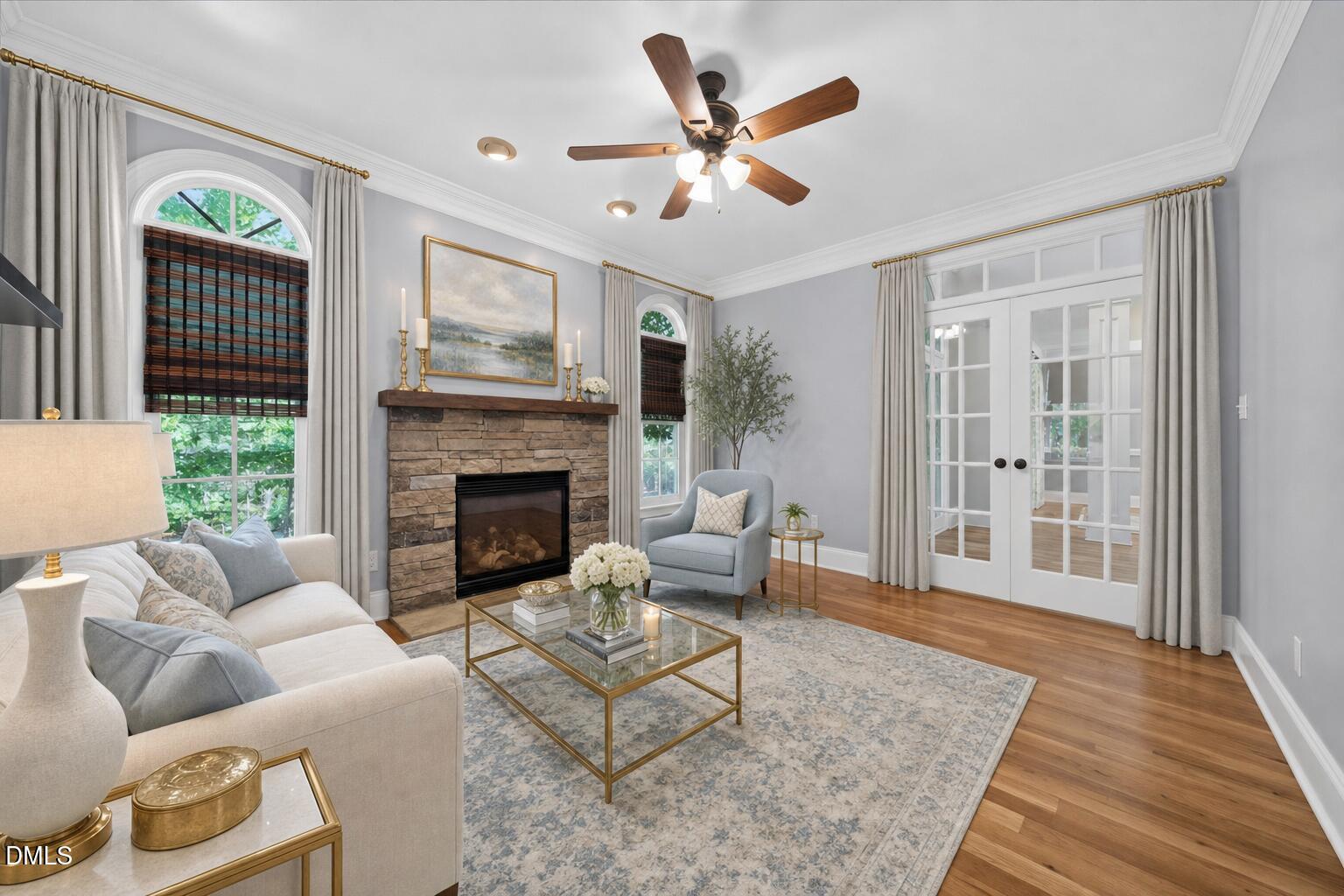 8497 Falkirk Ridge Court Wake Forest, NC 27587 - Photo 9 of 64 virtual_staging_living_room_007