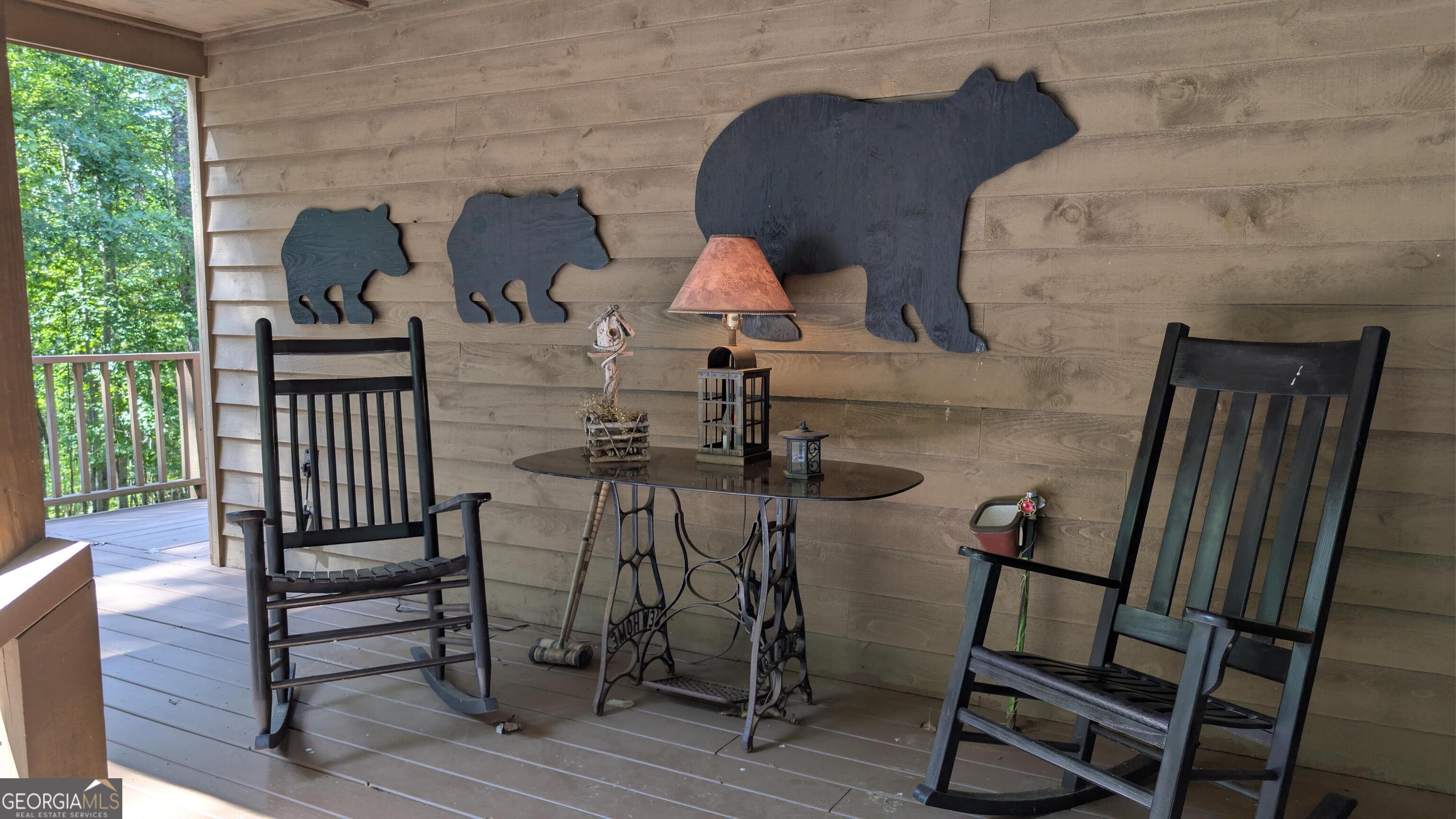 191 Deer Run Road Blairsville, GA 30512 - Photo 3 of 24 a view of hall way with furniture and stairs