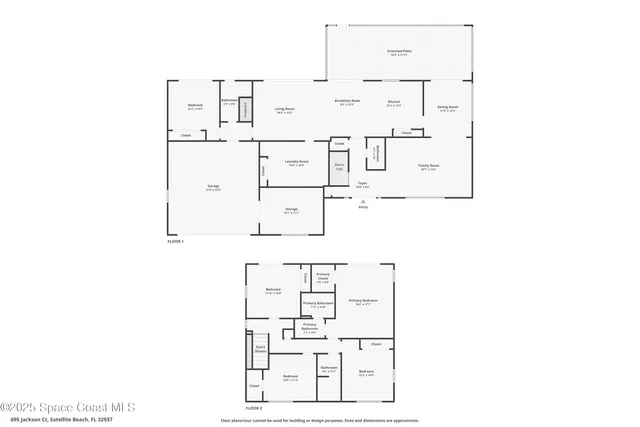 $1,150,000 | 695 Jackson Court, Satellite Beach, FL 32937