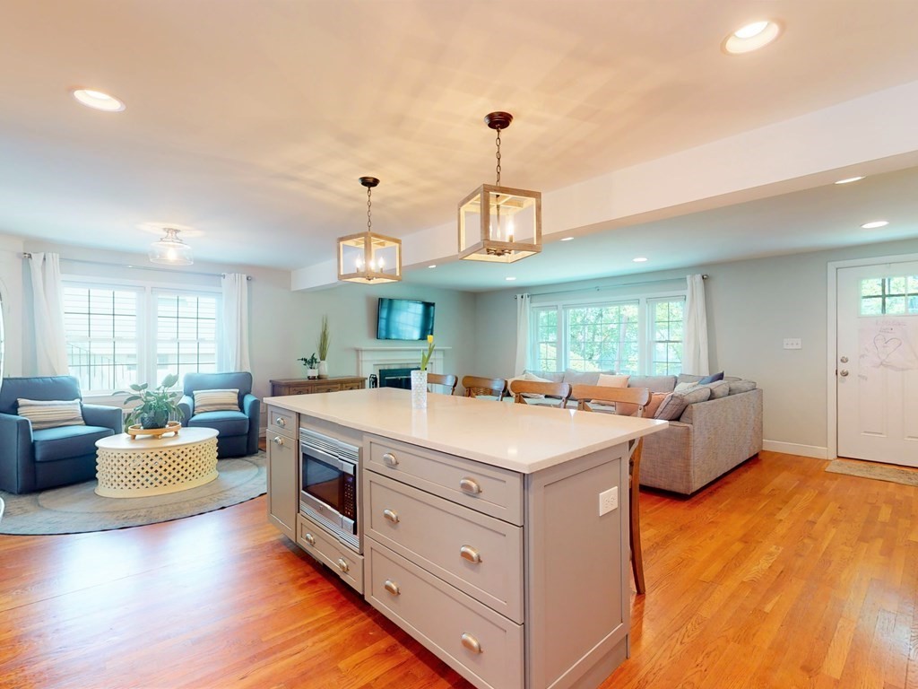 30 Baker Road Arlington, MA 02474 - Photo 11 of 42 a large white kitchen with a large window