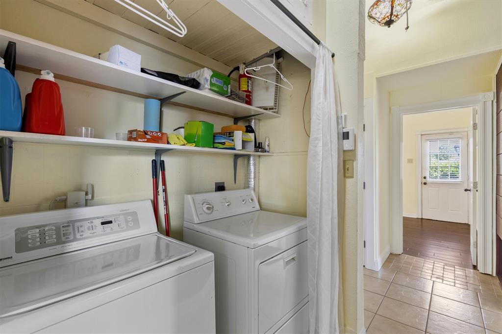 5824 Boone Street Sachse, TX 75048 - Photo 27 of 37 a view of washer and dryer