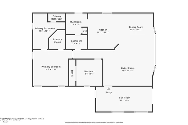 $124,000 | 3700 South Tomahawk Road, Unit 39, Apache Junction, AZ 85119