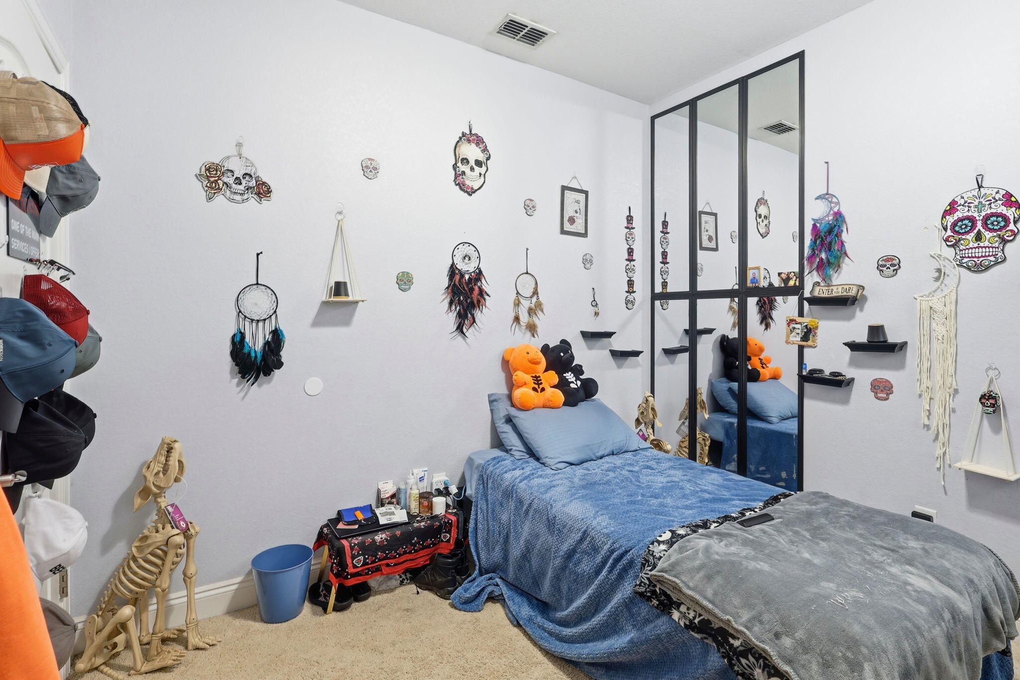 4223 Jade Loop Destin, FL 32541 - Photo 26 of 40 a bedroom with a bed and wooden floor