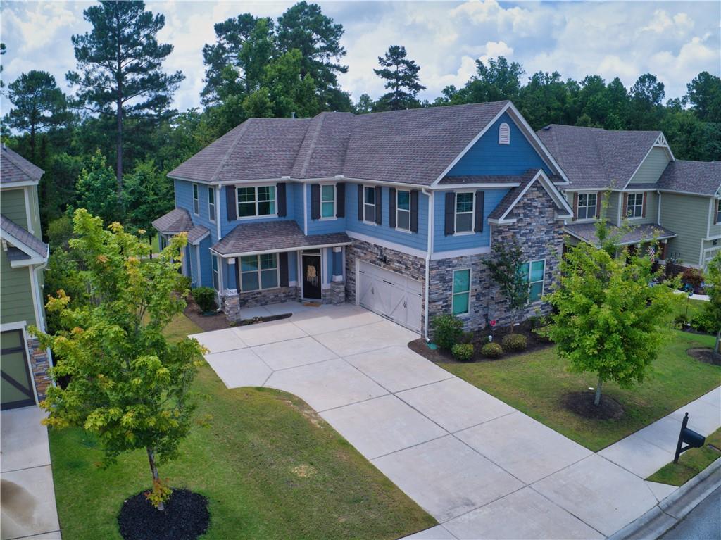 5639 Sunbury Loop Evans, GA 30809 - Photo 2 of 22 a aerial view of a house with a yard and potted plants