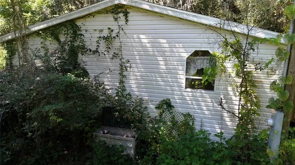 a view of a small house