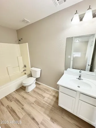 a view of a room with an empty space