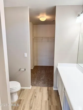 a view of a small space