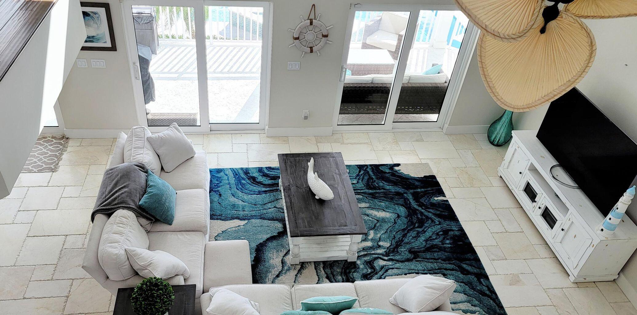 101 Windy Point Circle Marathon, FL 33050 - Photo 46 of 66 a living room with furniture and a flat screen tv