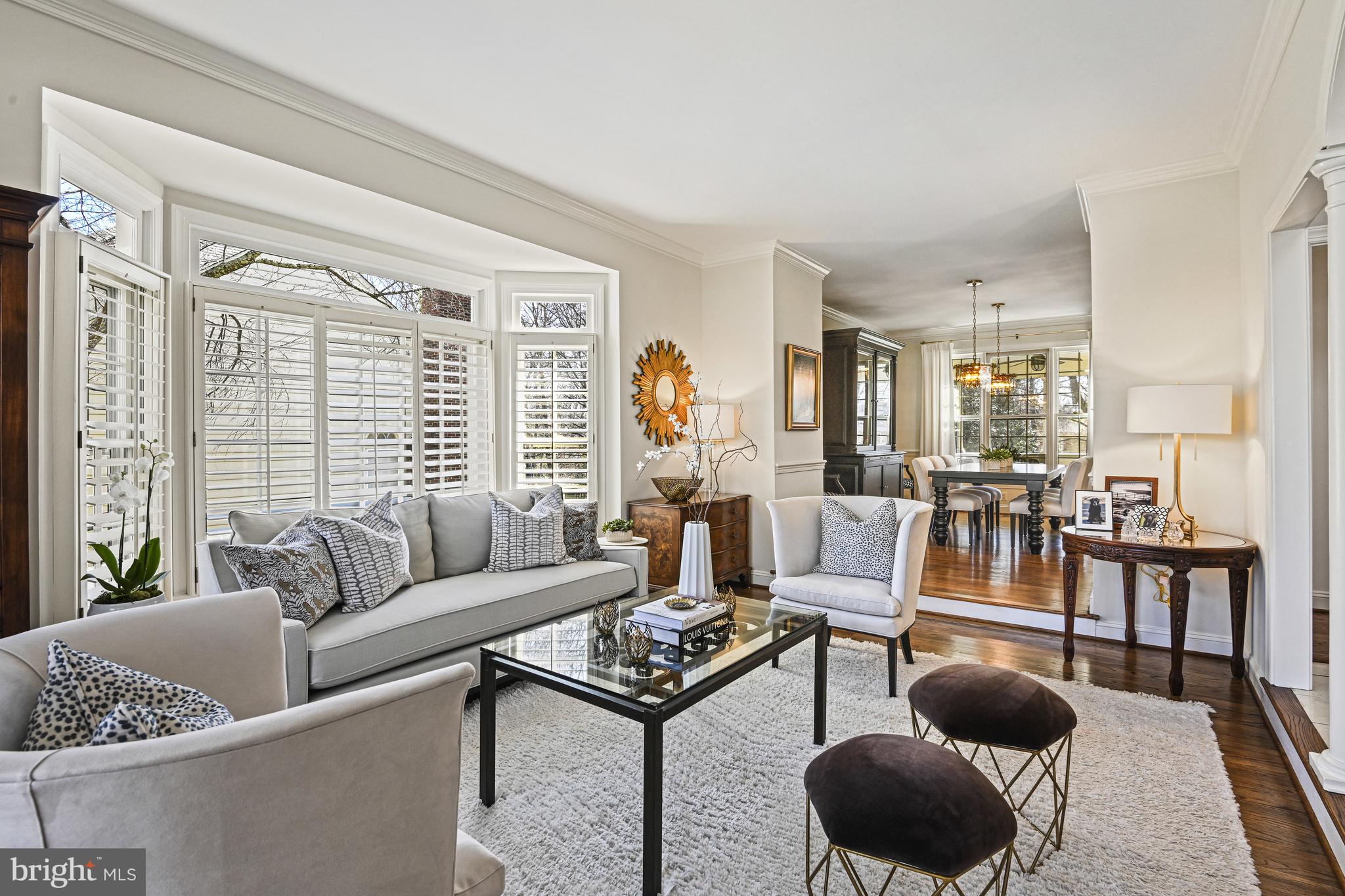 11277 Center Harbor Road Reston, VA 20194 - Photo 4 of 84 a living room with furniture a rug potted plant and a large window